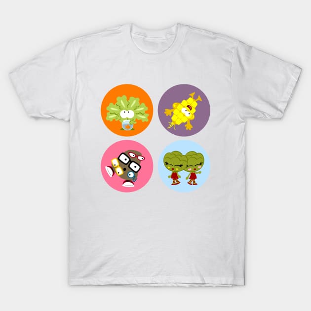 Veggie Ventures T-Shirt by soniapascual